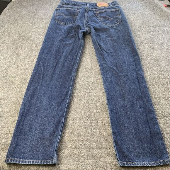 Vintage Levi’s 505 Mens Regular Fit Blue Jeans Red Tab Size 35x32 (Actual 33x32) - Picture 2 of 16